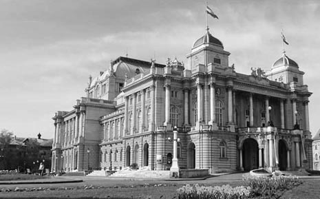 "Velika kuća", zgrada Hrvatskog narodnog kazališta u Zagrebu