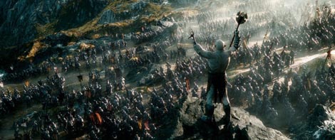 Hobit: Bitka pet vojski (The Hobbit: The Battle of the Five Armies), red. Peter Jakcson