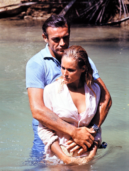Sean Connery i Ursula Anders, <em>Dr. No</em>, 1962., red. Terence Young 