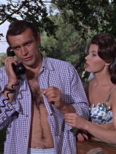 Sean Connery i Eunice Gayson, <em>Iz Rusije s ljubavlju</em> (<em>From Russia with Love</em>), 1963., red. Terence Young