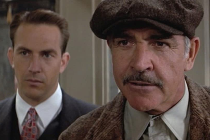 Sean Connery i Kevin Costner, <em>Nedodirljivi</em> (<emk>The Untouchables</em>), 1987., red. Brian De Palma