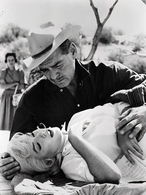Clark Gable, Marilyn Monroe, <em>Neprilagođeni</em> (<em>The Misfits</em>), 1961.